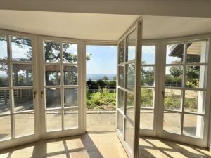 Blick Wohnzimmer