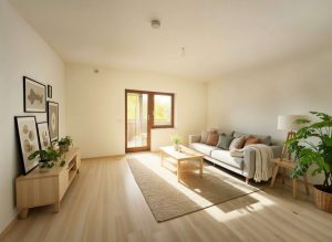 Wohnzimmer - (KI-Visualisierung)