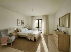 Schlafzimmer - (KI-Visualisierung)