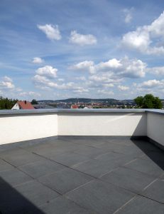 Blick von Dachterrasse