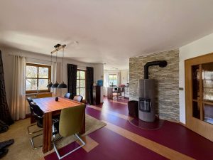 Wohnen/Essen mit Kaminofen